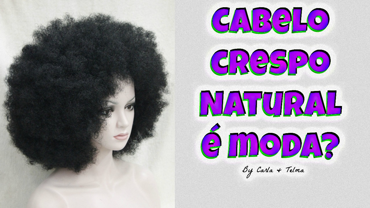 You are currently viewing Cabelo crespo natural é moda?